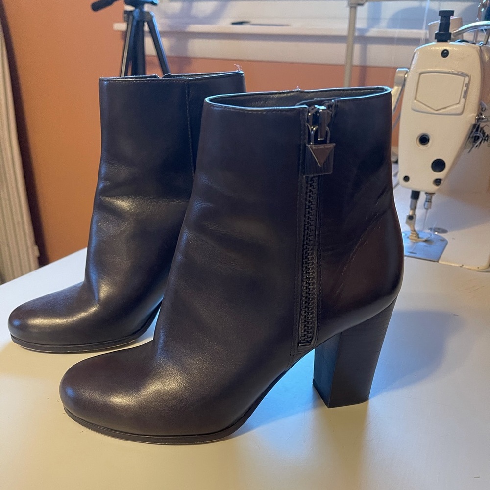 Michael Kors Black Booties Size 6.5